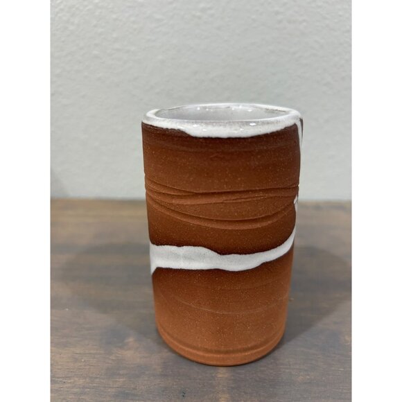 Stephen Pearce Pottery Vase Mini 4" Shanagarry Irish Pottery Signed - Picture 4 of 9